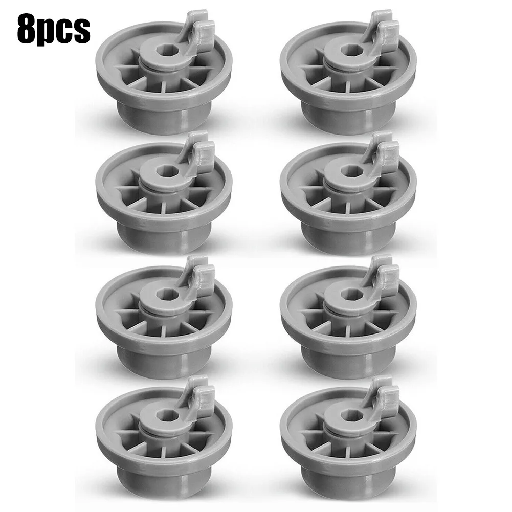 

8PCS Dishwasher Wheels For Bosch Neff Spare Parts Rollers Lower Basket 165314 AP2802428 Dishwasher Parts Kitchen Accessories