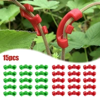 15pcs 90 degree plant bender gardening fixer plant clips plant support guides for low stress training plants control growth clip
