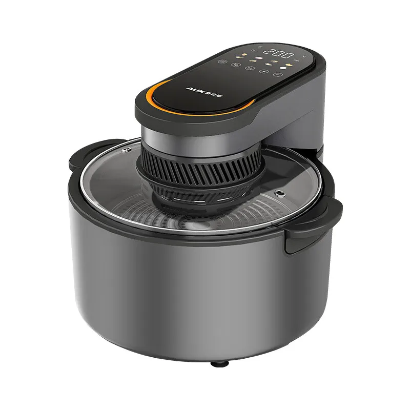 Фритюрница с Электронным Сенсорным экраном не нужно переворачивать визуальное