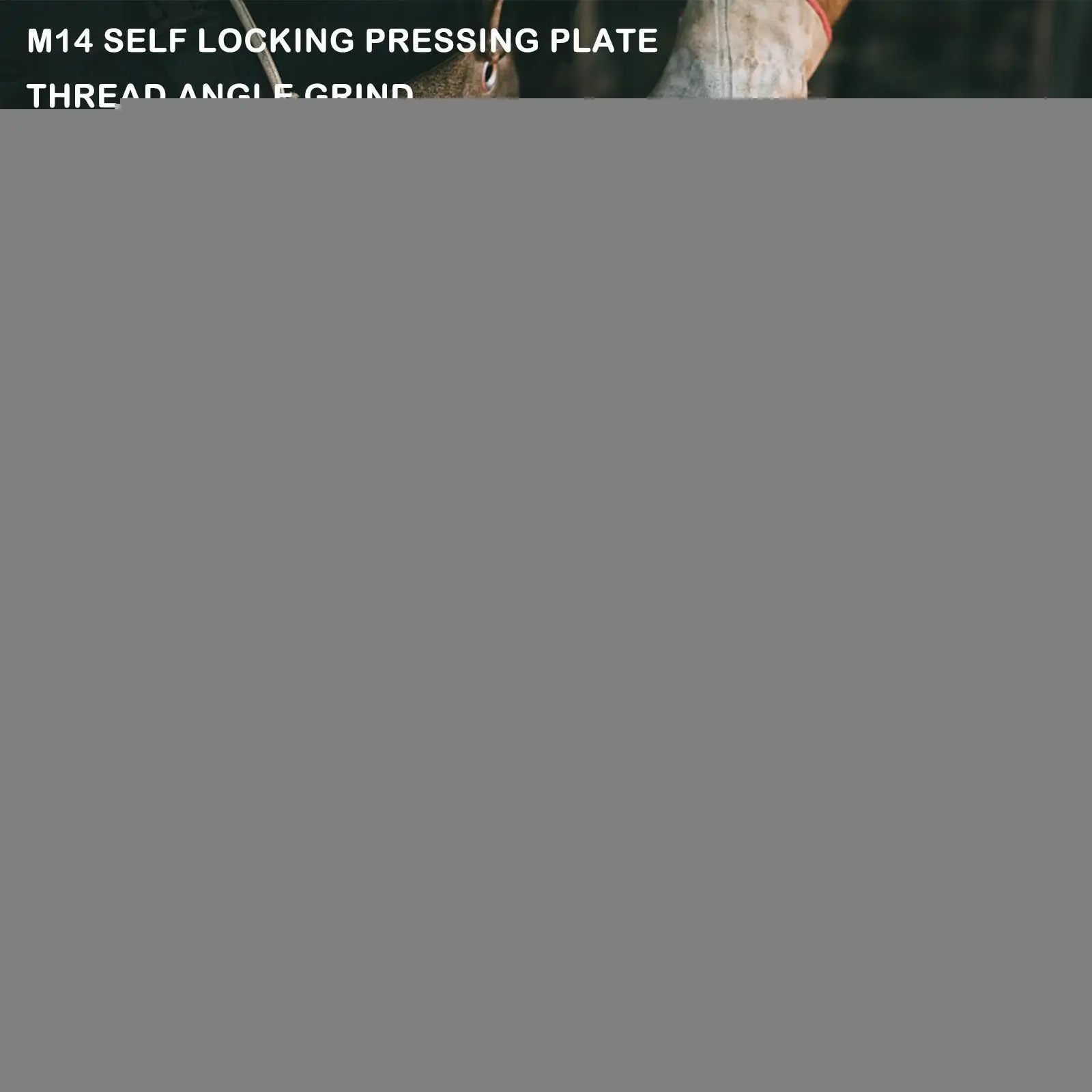 

M14 Angle Grinder Locking Plate Chuck Tools For 125/150/180/230 Quick Clamping Quick Release Nut Clamp And Device Accessori E9C0