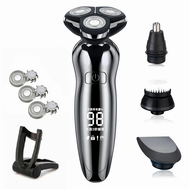 Shaver Rechargeable Shaving Machine for Men Beard  Wet-Dry Dual Use Water Proof Fast Charging enlarge
