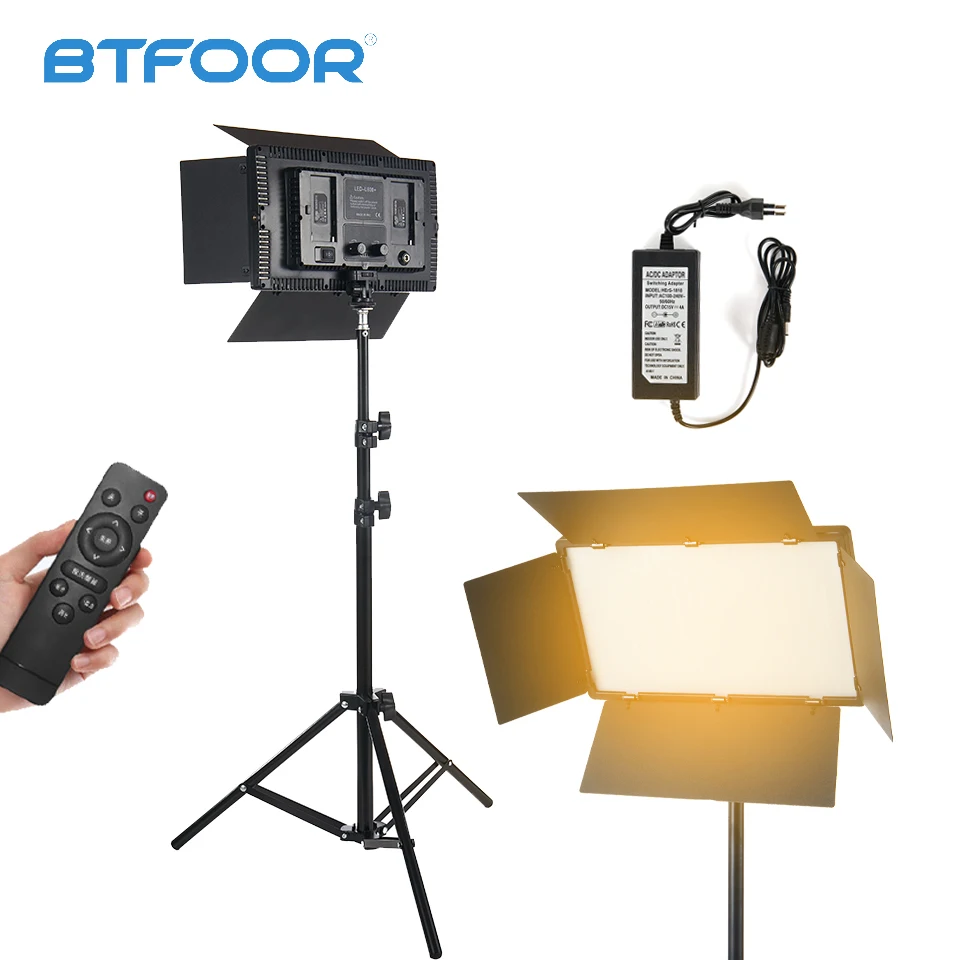 Светодиодная лампа для фотостудии двухцветсветильник видеосъемки со штативом