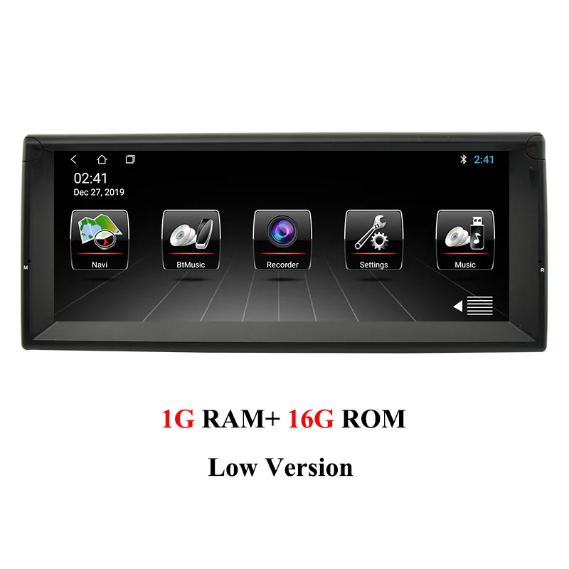 

AUTOTOP 10,25 "Автомобильный мультимедийный плеер Android 10 Carplay для BMW 5 E39 1995 - 2003 2 Din Авторадио RDS DSP GPS Навигация BT Wifi