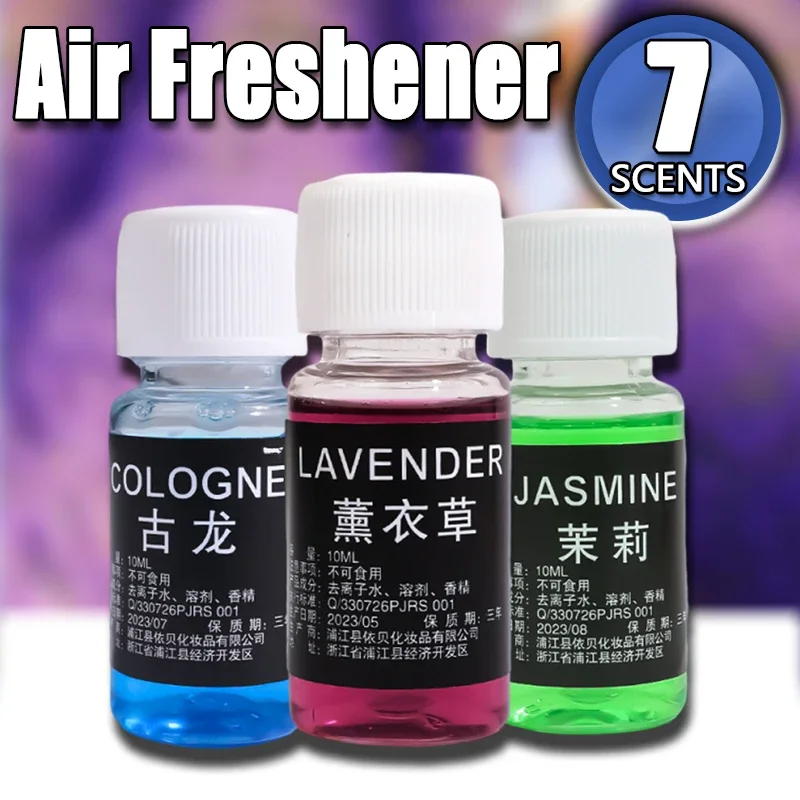 

10ml Car Perfume Refill Natural Plant Essential Oil Air Freshener Car Aromatherapy Diffuser Fragrance Humidifier Essential Oil