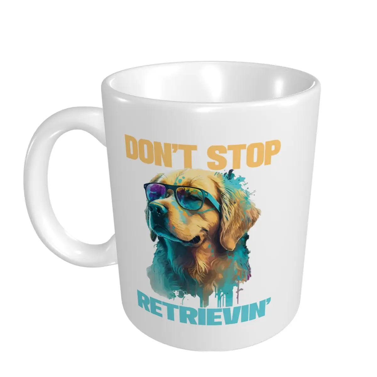 Кружка-ретривер Не останавливайтесь-кофейные кружки в стиле ретро с