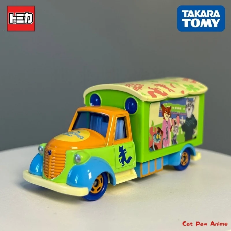 Фото TAKARA TOMY SP Series Disney Zootopia 2, рекламная игрушка-автомобиль из сплава, Коллекционная модель без RTR, игровой набор №4