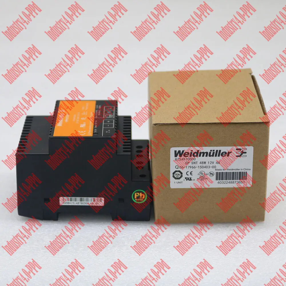 

1PC New For Weidmuller 8754970000 CP SNT 48W 12V 4A Power Supply#QW