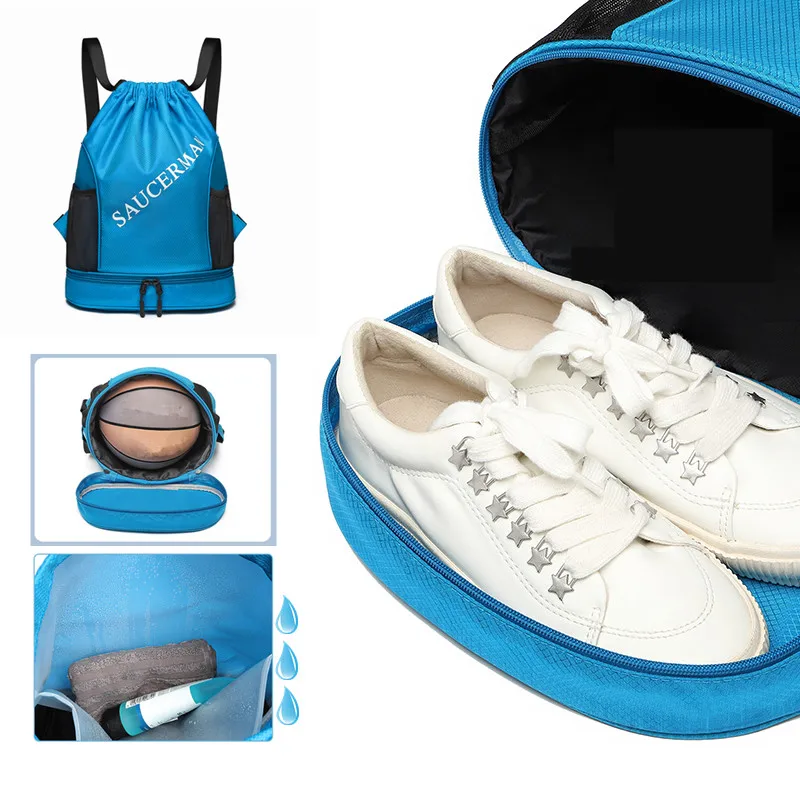 

Waterproof Swimming Sports Bags Children's Water Proof Packing Fitness Dry Shoes Pouch Beach Accessories Backpack Women's Gym