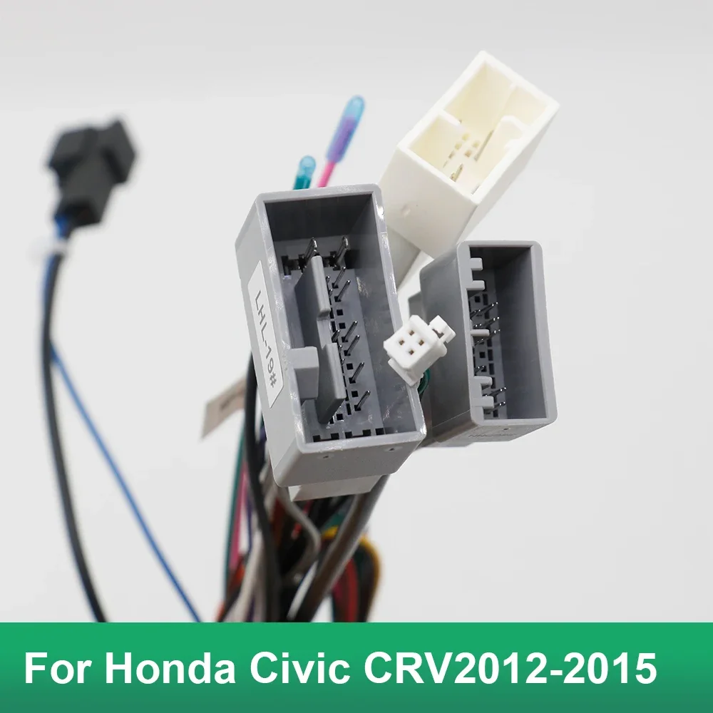 Android 16pin MP5 плеер жгут проводов адаптер кабеля питания радио Crod с коробкой Canbus для