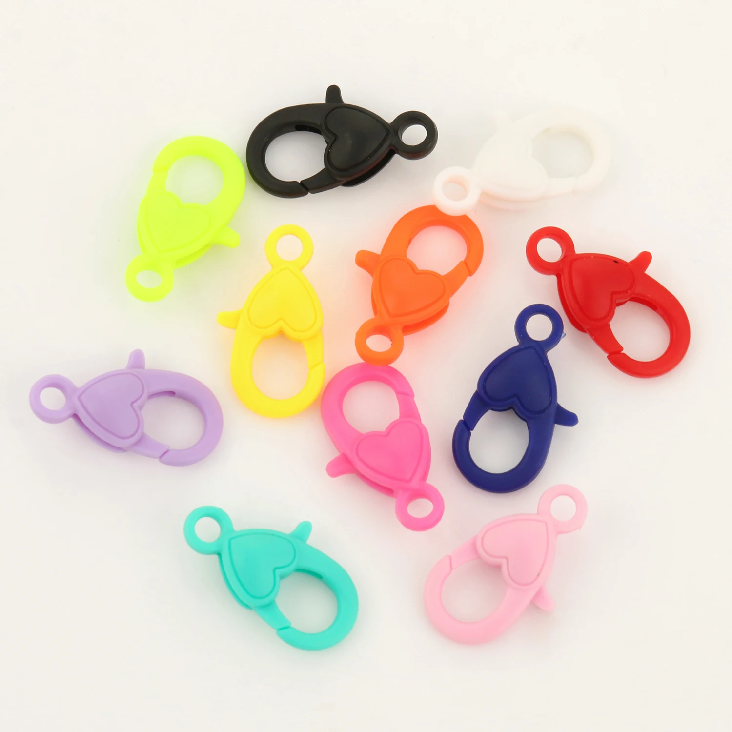 Застежка-карабин для браслетов и цепочек 20 шт./лот |