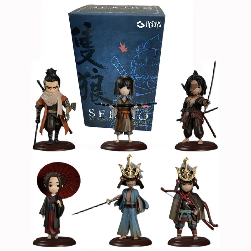 

Genuine Sekiro Shadows Die Twice Action Figure Wolf Divine Heir Ashina Collection Model Anime Action Figure Toys Free Shipping