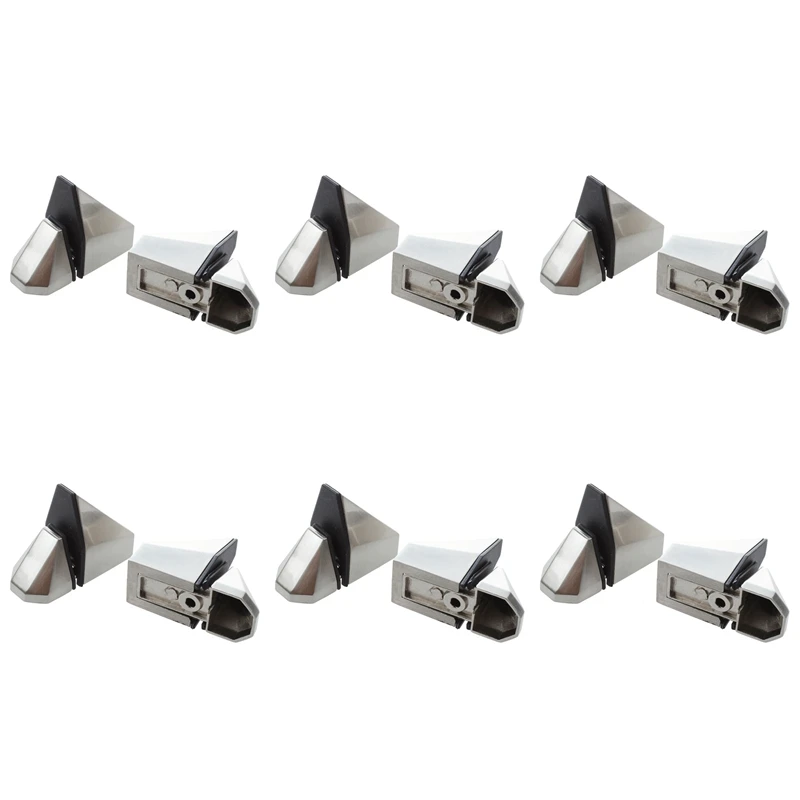 

12 Pieces 3Mm-16Mm Adjustable Glass Holder Glass Clamp Holder