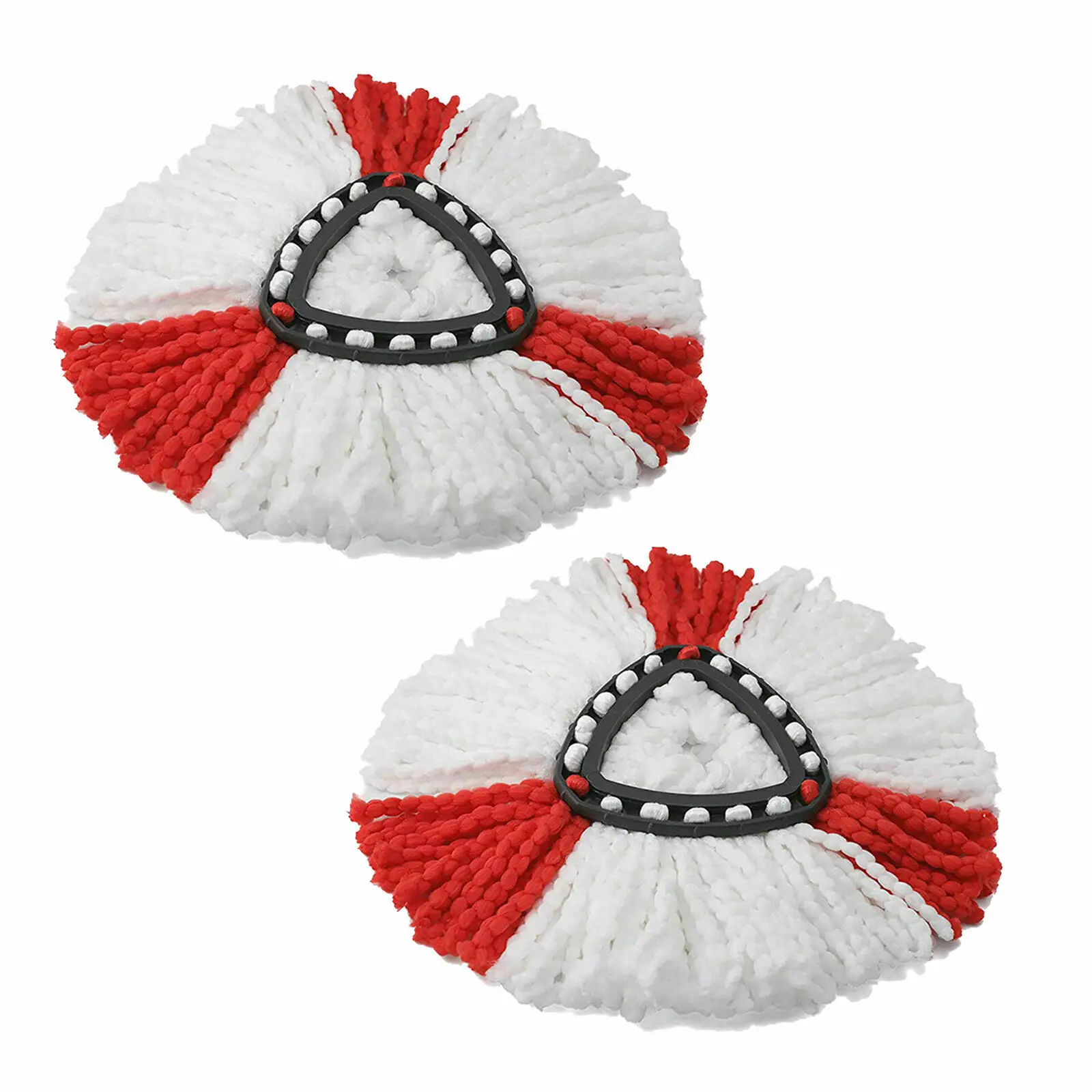 

2Pcs Mop Clean Refill Replacement Head for Vileda O-cedar Mop Heads Refill Microfibre Spin Mop 360 Rotating Floor Mop Head