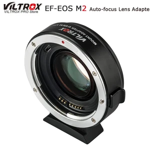 Переходник для объектива Viltrox EF-EOS M2 AF с автофокусом EXIF 0,71x, снижение скорости, турбо, для объектива Canon EF, камеры EOS M5 M6 M50