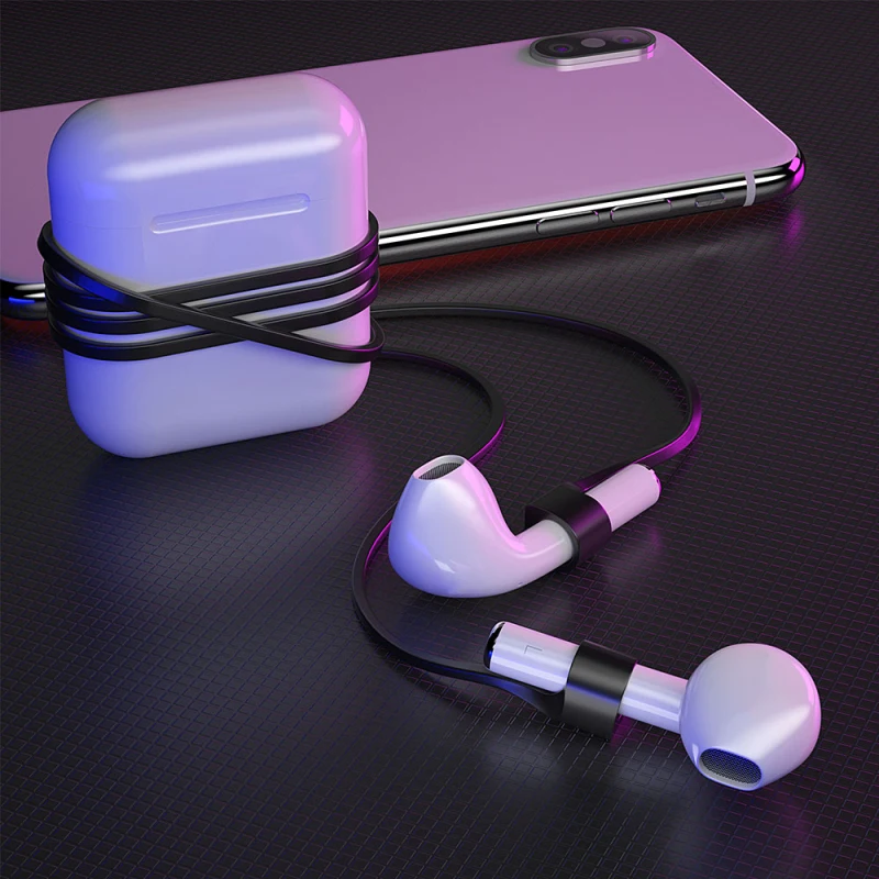 

Essager Magnetic Earphone Strap For Apple Airpods Airpod Anti Lost Strap Loop String Rope For Air Pods Pod Silicone Acce