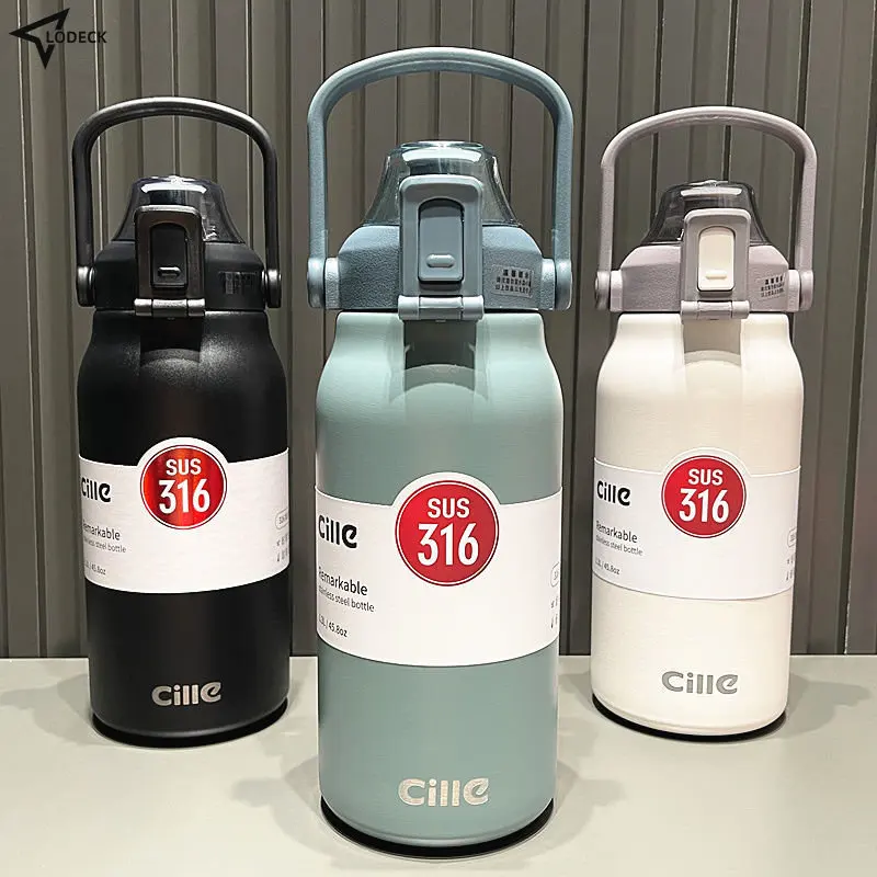 

Thermos for Water Bottle Kawaii Cup Thermal Termica Children's Termos Isotherm Flask Cold and Hot STAINLESS STEEL Kids Themo Men