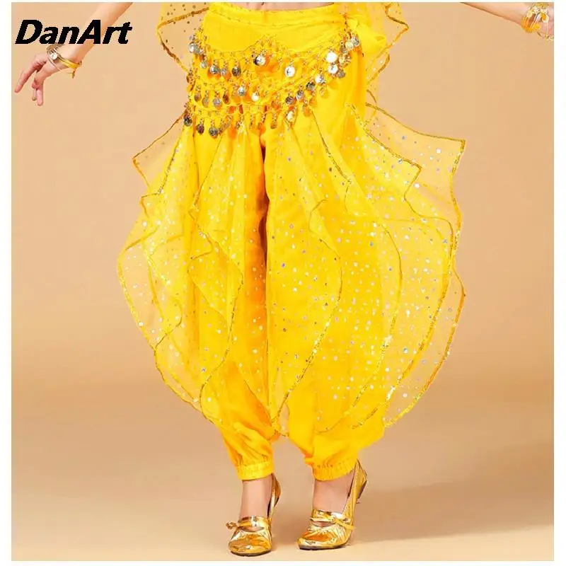 Женские костюмы для индийского танца юбка живота брюки выступлений вращающиеся