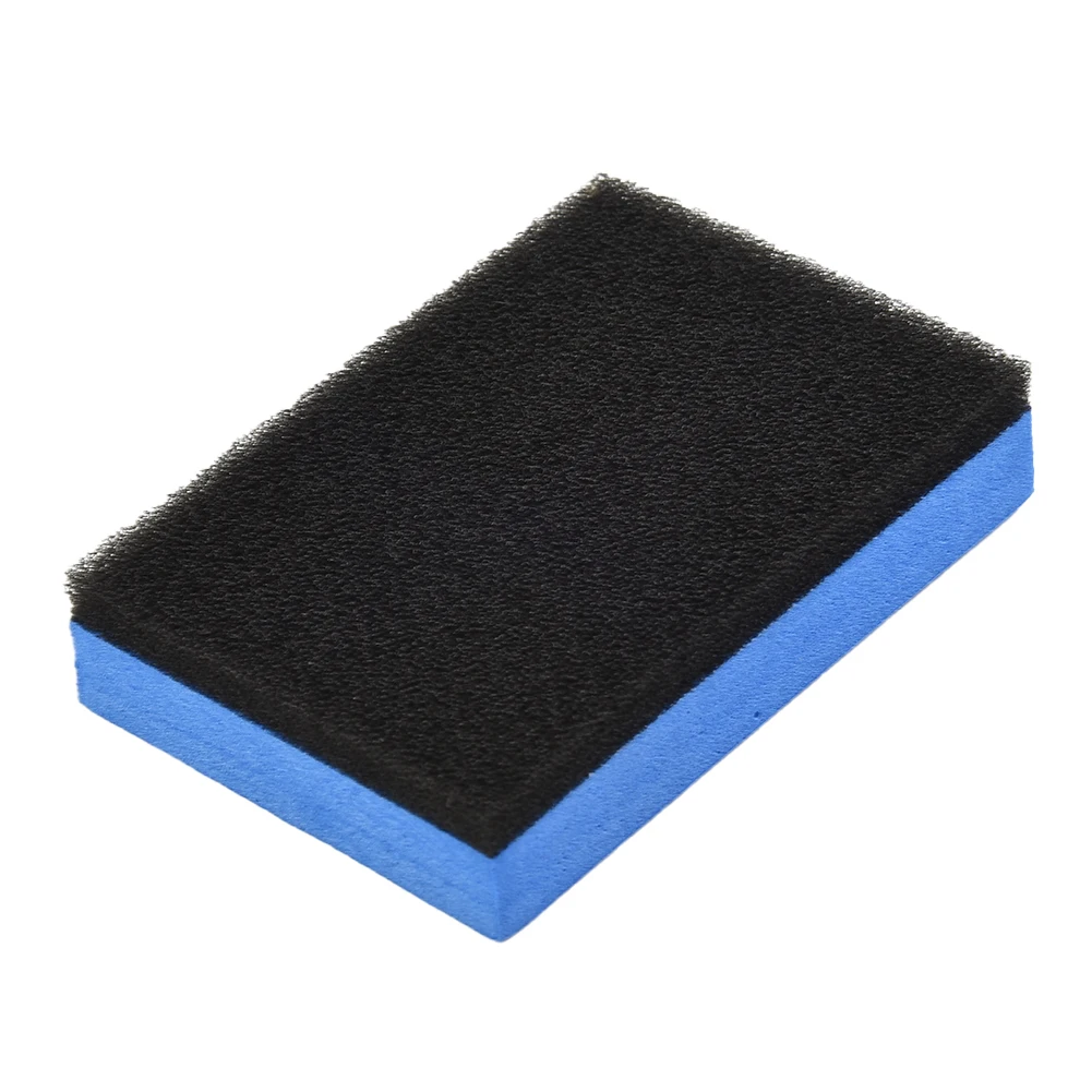 

Pads 5Pcs Ceramic Waxing Blue+Black 7.5*5*1.5cm Car Coating Sponges Replacement Glass Nano Applicator Useful Supplies Durable