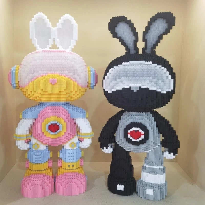 Конструктор медведь-кролик 55 см