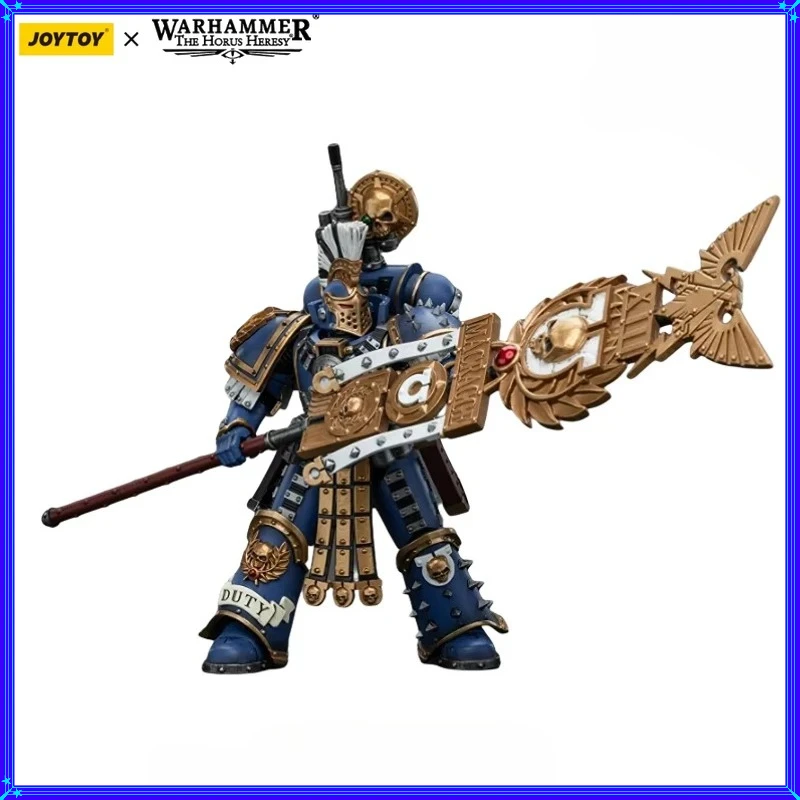 Фото Коллекционная фигурка JOYTOY Warhammer 40K Ultramarines Remus Ventanus, масштаб 1:18 №1