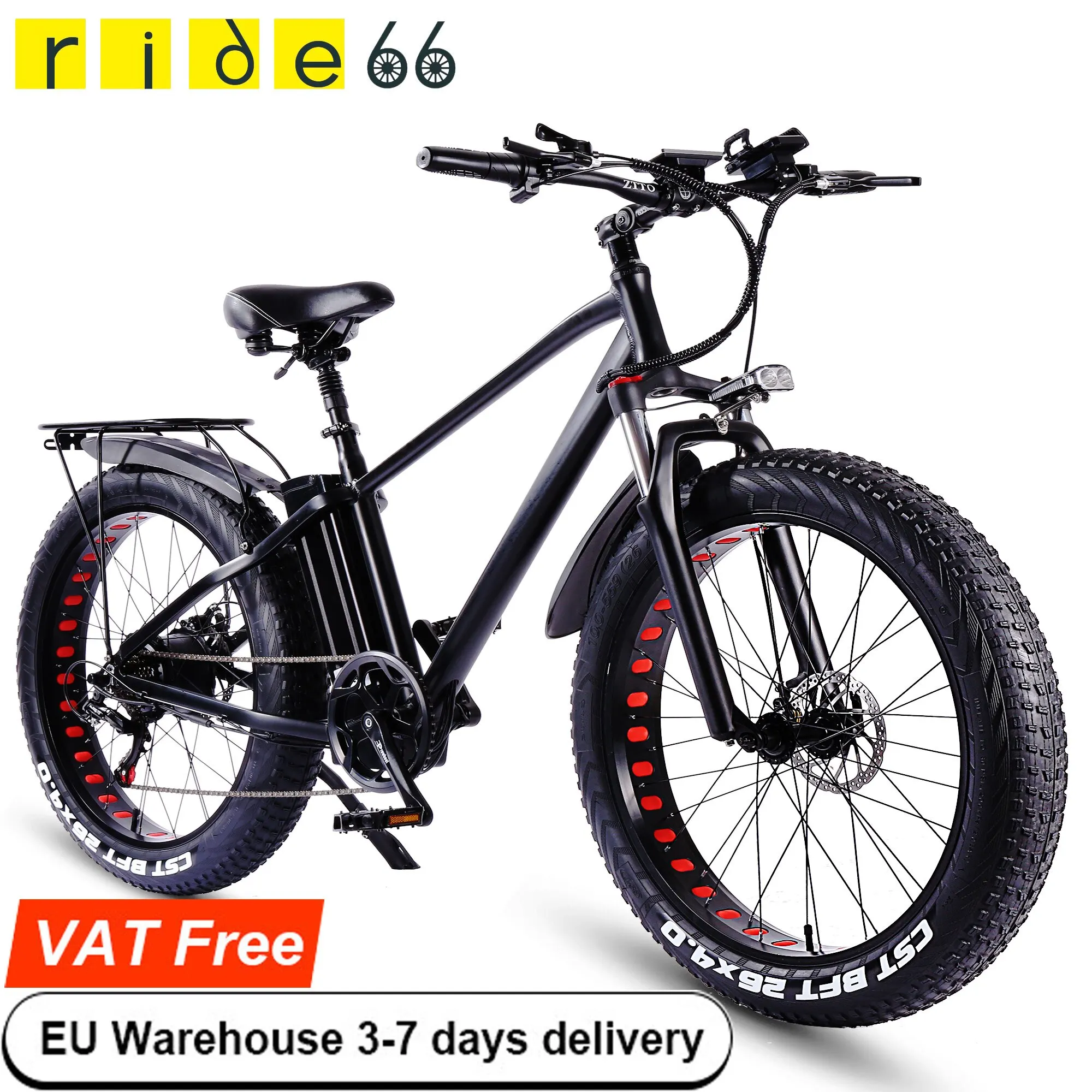 Электрический горный велосипед 21 а, 1000 Вт, сноубайк с 4,0 толстыми шинами, электровелосипед для взрослых и мужчин, 26 дюймов, 21 скорость, алюминиевый