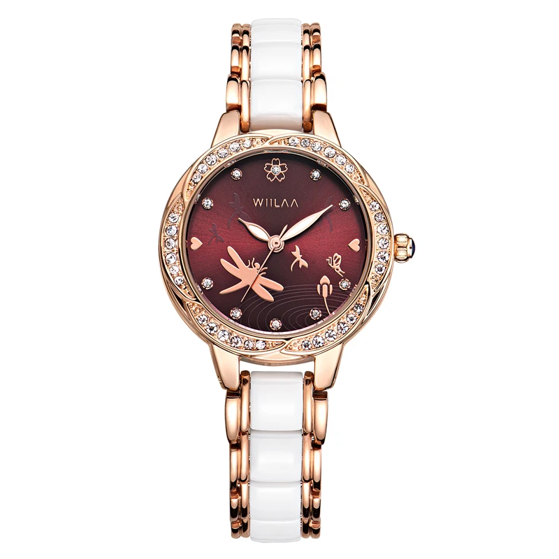 WIILAA Women Watch Fashion Simple Exquisite Waterproof Quartz Wristwatch Top Brand Luxury Ladies Watches Clock Girlfriend Gift enlarge
