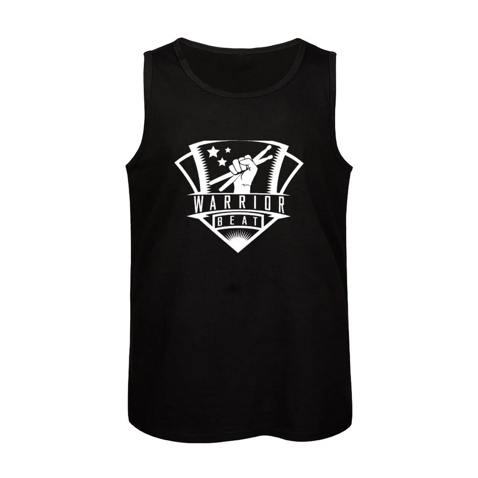 Майка WarriorBeat мужская с эмблемой тренировочный жилет крутые принадлежности