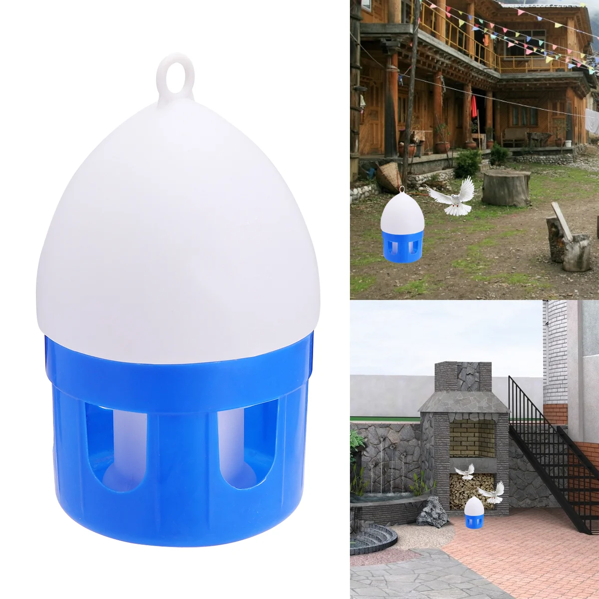 

Feeder Bird Water Pigeondispenser Cage Birds Automatic Waterer Drinker Feeders Supplieswaterers Poultry Chicken Outside Bottle