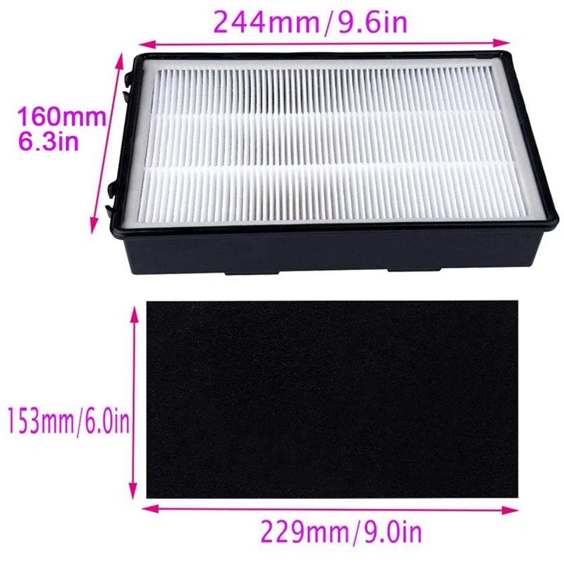 2 комплекта сменных HEPA-фильтров для очистителей воздуха Holmes HAPF600D HAP615 HAP625 HAP650