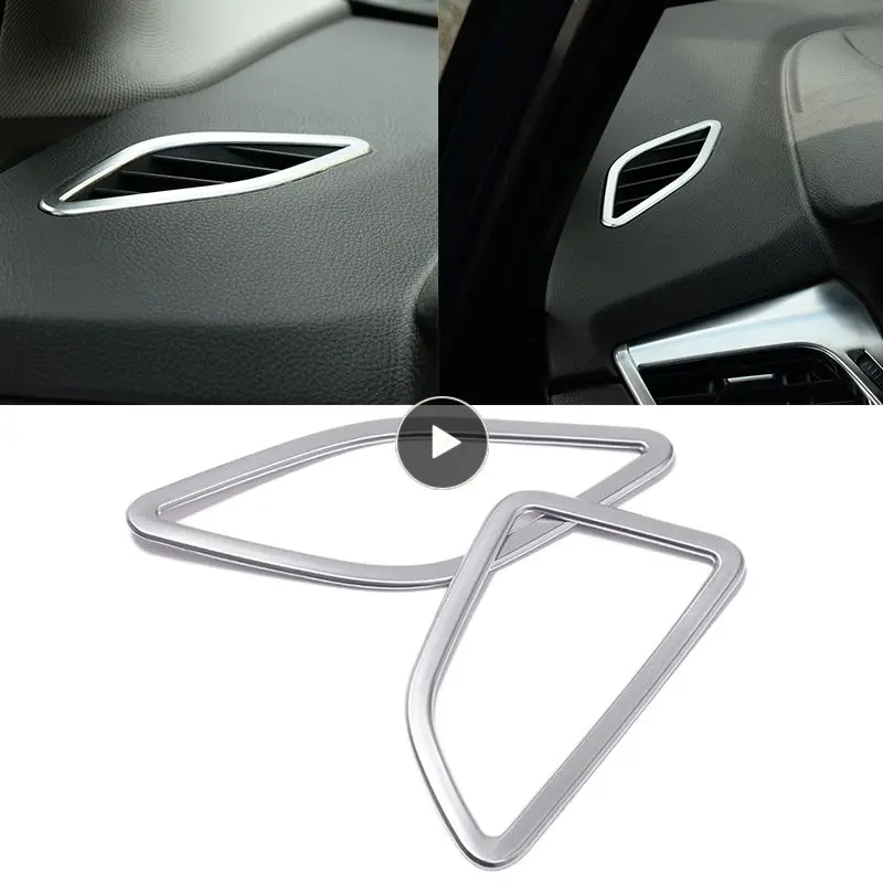 

Chrome Dashboard AC Outlet Air Vent Cover Trim For BMW 2 Series 218i 220i