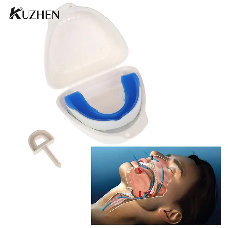 

Anti Snoring Mouth Guard Braces Anti-snoring Device Man Stopper Anti Snore From Snoring for Sleep Better Breath Adjustable