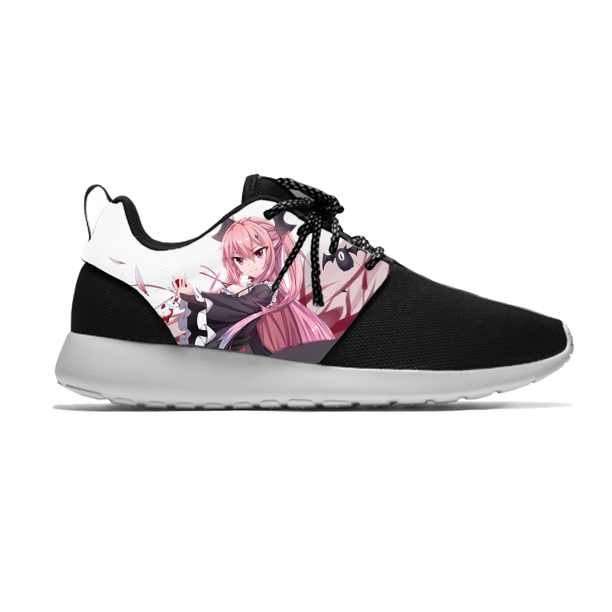

Japanese Anime Manga Seraph Of The End Krul Tepes Sport Running Shoes Casual Breathable Lightweight 3D Print Men Women Sneakers