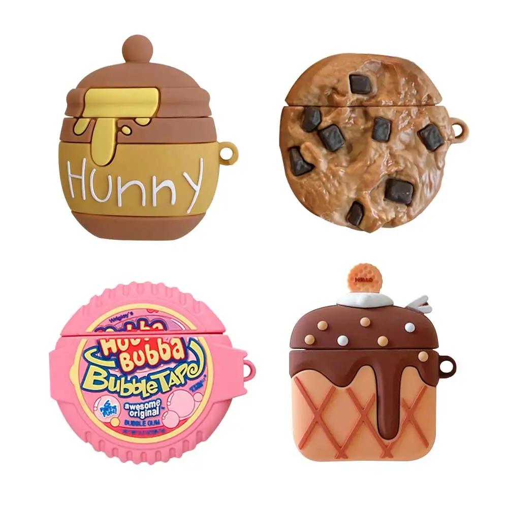 Delicious Honey Cookie Cover For Apple AirPods 1 2 3 Case Silicone Soft Wireless Bluetooth Earphone Shell