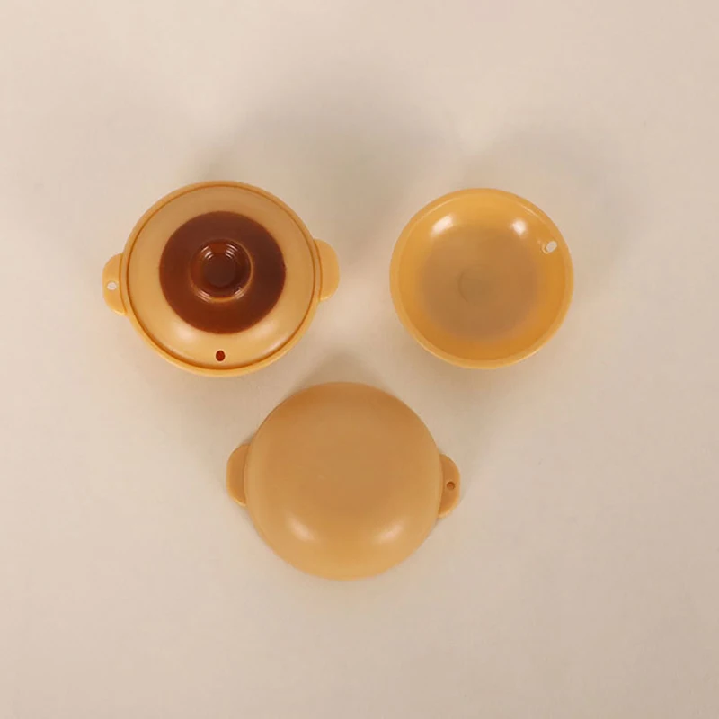 Мини-кастрюля для кукольного домика яйцо лапша миниатюрная еда игра фотография