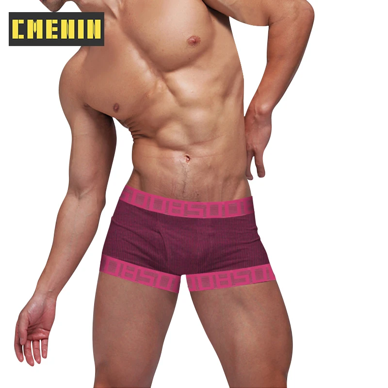 

New Brand Cotton Gay Sexy Men Underwear Man Boxer Underpants Low Waist Trunks Men's Panties Bxoers Shorts Top BS3124