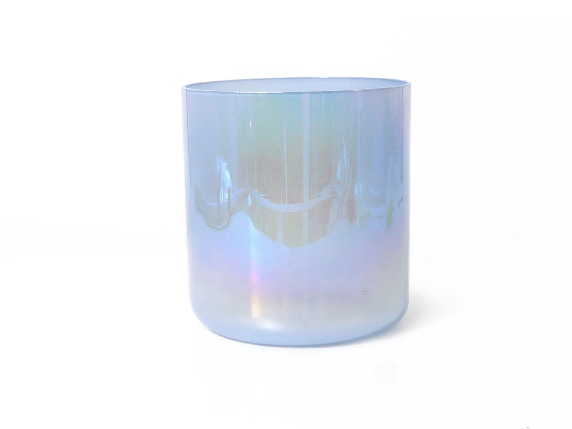 Синяя Хрустальная Поющая чаша из необработанного камня музыкальная со звуком