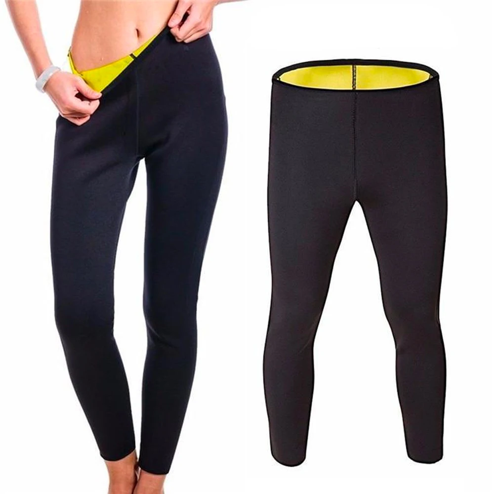 Women Leggings High Waist Sauna Pants Neoprene Slimming Workout Sweat Pants Thermo Shapewear Tights Weight Loss Fitness Trousers