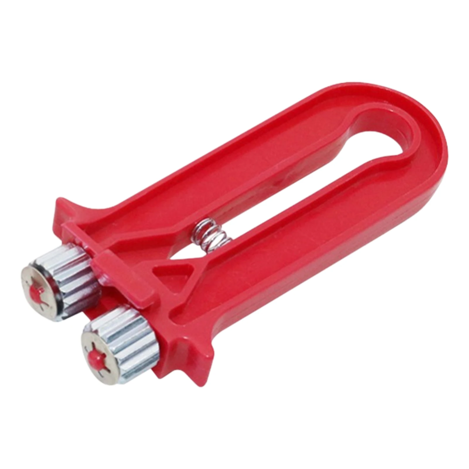 

Frames Cable Tightener Heavy Duty Wire Cable Tensioner Crimper with Metal Wheels u-Shaped Wire Crimping Tool for Bee Frame