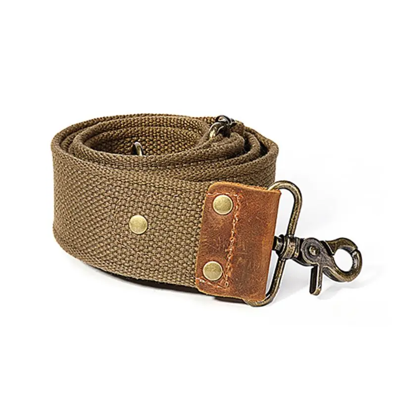 Men's Canvas Briefcase Business Shoulder Crossbody Bag Messenger Laptop Bag Handbag