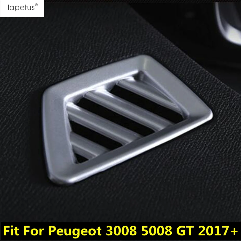 

Front Dashboard AC Air Conditioning Vent Outlet Decoration Cover Trim For Peugeot 3008 5008 GT 2017 - 2022 Accessories Interior