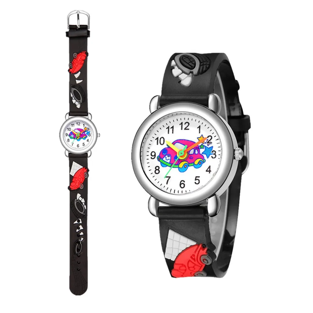 

Cartoon Watch Fashion Silicone Football Kids Watch Children Girls Boys Students Quartz Wristwatches Relogio Kol Saati Clock