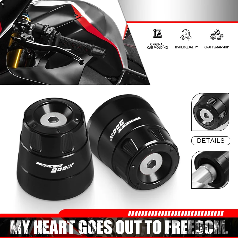 Для TRACER700GT TRACER900GT tracer 700 Tracer 900 мотоцикла 22 мм ручки для руля концы заглушки крышка