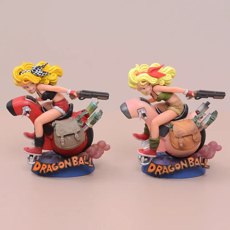 

Dragon Ball Budokai Beauty Ranchi Motorcycle Pink Red Anime Figure Model Kawaii Toys Sexy Beauty Doll Boxed Gift