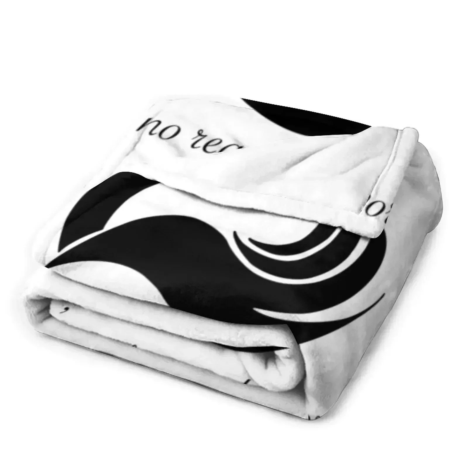 Декоративное одеяло с цитатой Не причинам Элитный бренд из фланелевой ткани Идеи