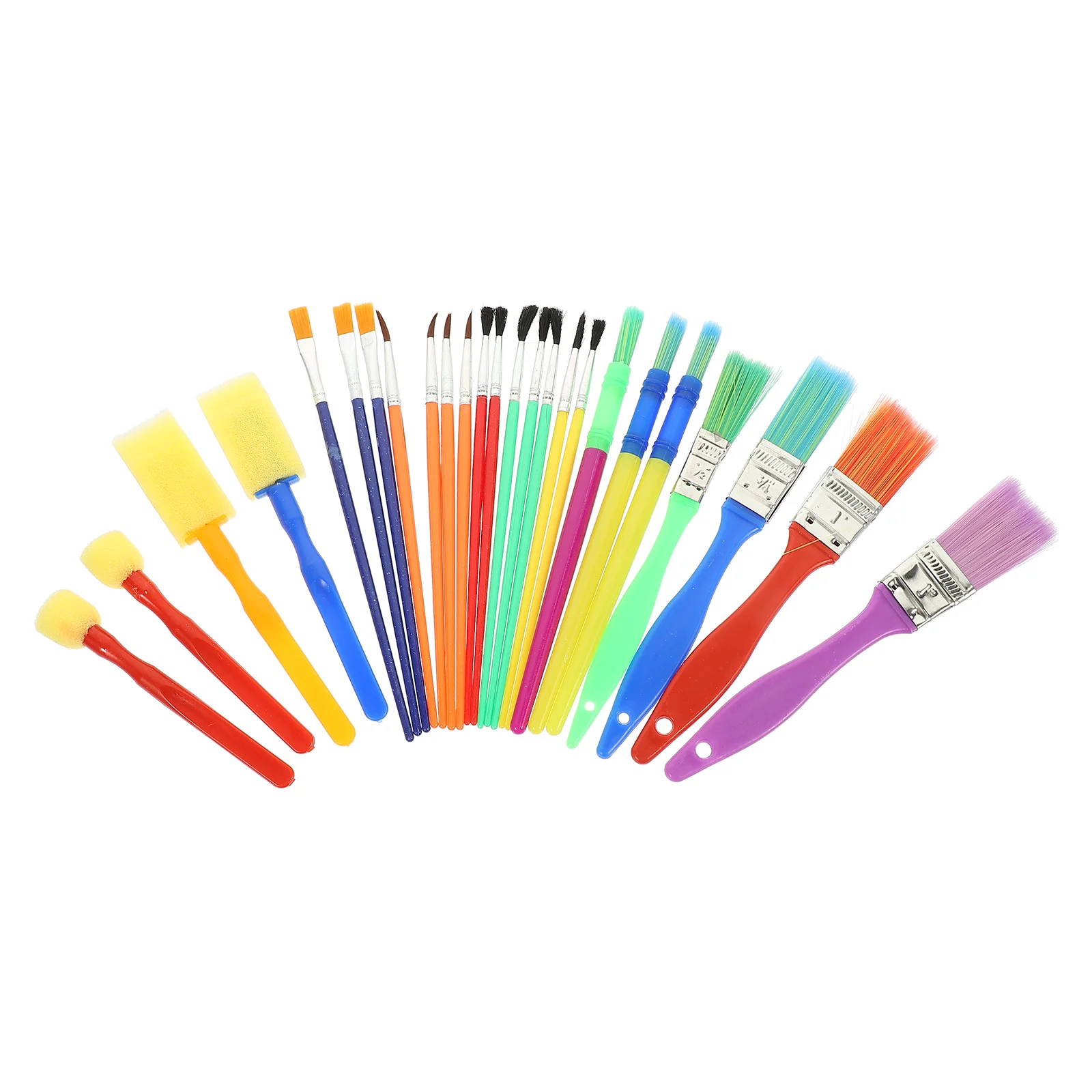 

1 Set of Watercolor Paintbrushes Children Paint Brushes Acrylic Paint Brushes