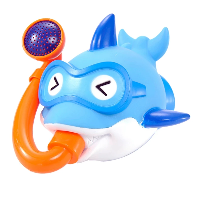 

Baby Bath Shower Head Toy Pump & Trunk Spout Rinser for in Tub or Sink