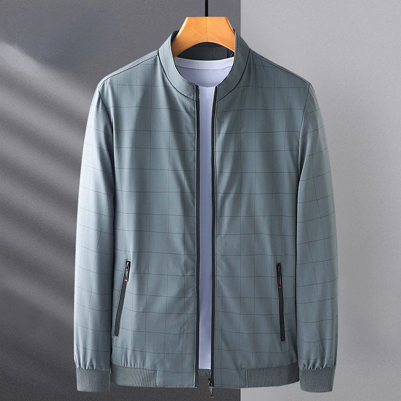 

2022 8XL Men's Outerwear Jacket Coat Spring Autumn Business New Tops Male Casual Slim Coats Clothes 7XL Plus Size 6xl Men Q231