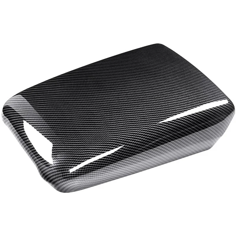 Центральный подлокотник автомобиля рамка крышка из углеродного волокна
