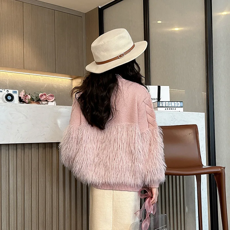 Осенне-зимний пуловер для девочек ZOETOP бархатный теплый свитер начальной школы