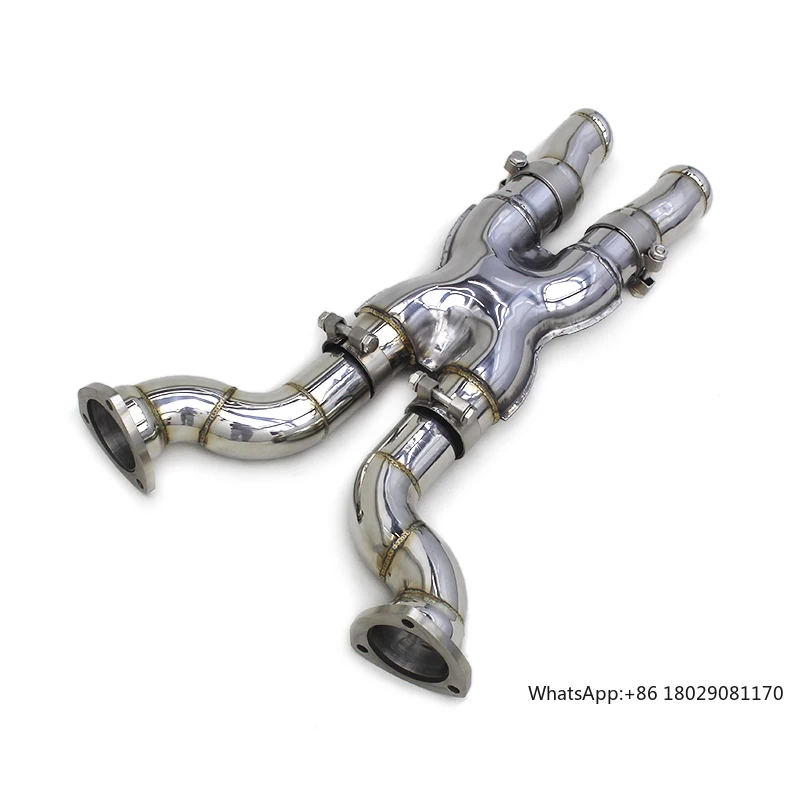 Передняя выхлопная труба COC Racing Car X Tube для Aston Martin DB9 Vantage Zagato Rapide 6 0 V12 из